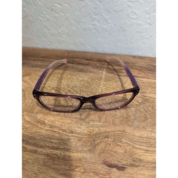 COACH, HC6082, Color 5351 Crys Plum/Crys Plum Blush Grad, glasses - Picture 9 of 9